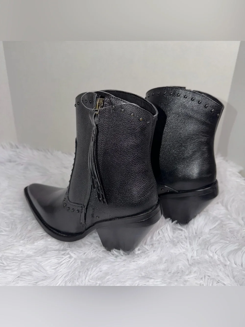DINGO CLASSY N' SASSY LEATHER BOOTIE STYLE DI952 BLACK